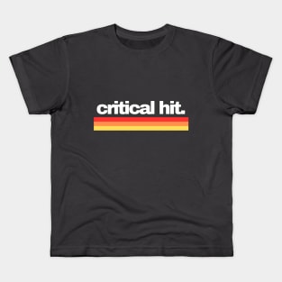 critical hit. Kids T-Shirt